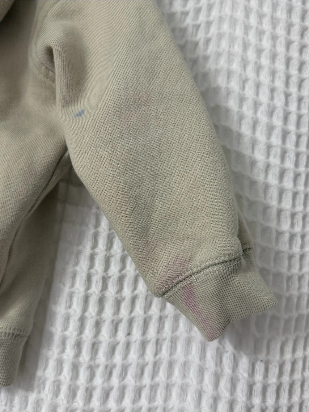 Vintage Old Navy Cream Hooded Zip-Up